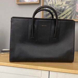 Matt and nat briefcase vegan leather